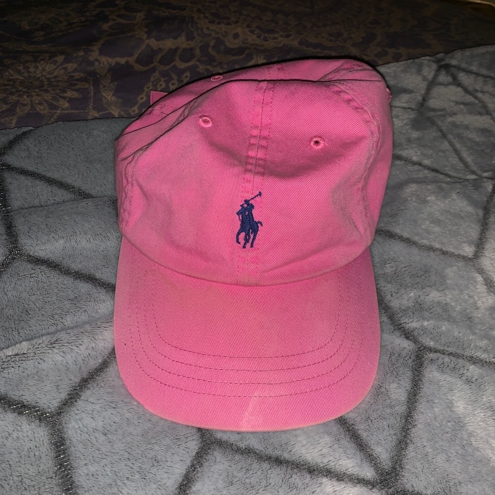 Pink baseball hat